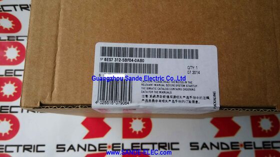 La CPU COMPACT con MPI 6ES7312-5BF04-0AB0 6ES7 312-5BF04-0AB0 6ES7312-5BFO4-OABO también se puede utilizar.