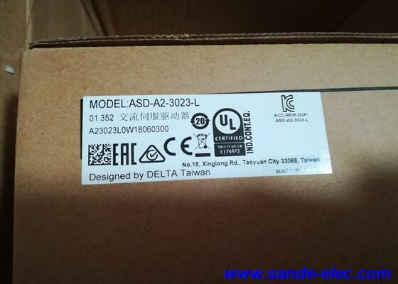 DELTA ASD-A2-3023-L equipo de servomotor 3.0kw 1500 rpm 19.1Nm