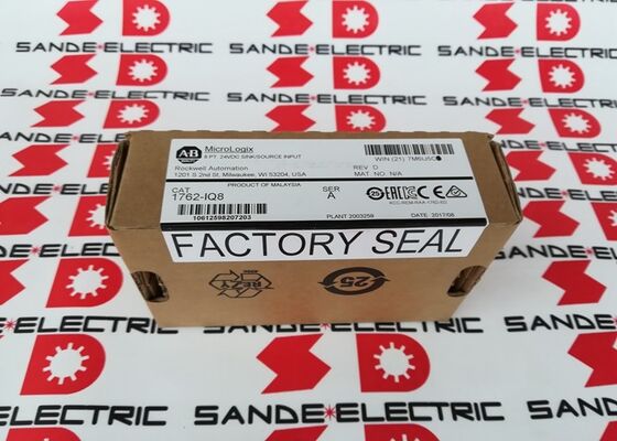 AB Nuevo Allen Bradley 1762-IQ8 24VDC Módulo de entrada de fuente de sumidero 762IQ8