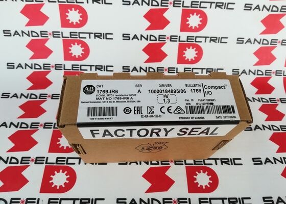 Una nueva Allen-Bradley 1769-IR6 CompactLogix 6 canal RTD / módulo de entrada de resistencia
