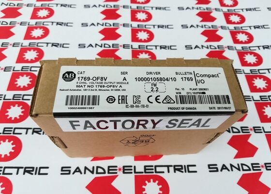 Un nuevo AB 1769-OF8V 1769OF8V módulo de salida de voltaje de 8 canales 1769-0F8V