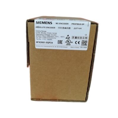 NUEVO Siemens Sinumerik Encoder Absoluto 6FX2001-5QP24    6FX20015QP24    6FX2001-5QP24
