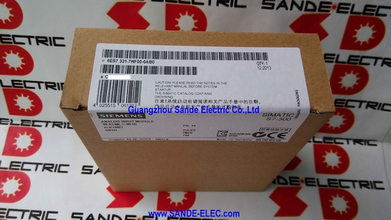 SIMATIC ANALOG INPUT SM  6ES7331-7NF00-0AB0   6ES7 331-7NF00-0AB0    6ES7331-7NFOO-OABO