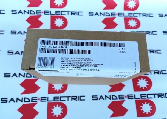 New Siemens S7 300 6ES7312-1AE14-0AB0   6ES73121AE140AB0     6ES7312-1AE14-OABO
