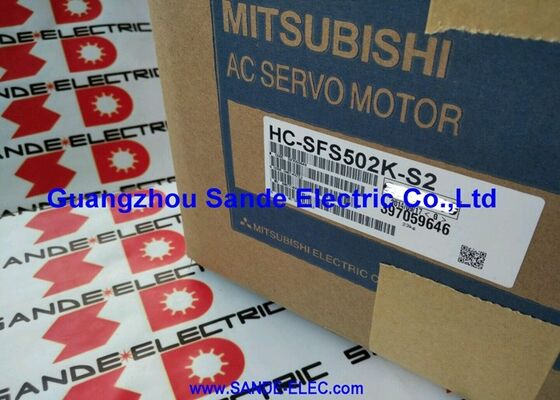 El motor de servicio de corriente alterna de Mitsubishi HC-SFS502K-S2 HCSFS502KS2 HC-SFS5O2K-S2