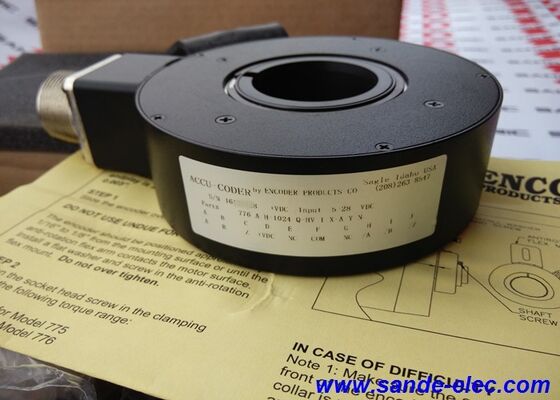Codificador de servomotor EPC Accu Coder 776-A-H-1024-Q-Hv-I-X-A-Y-N