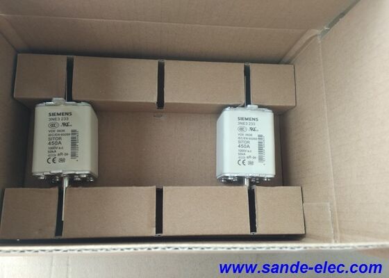 Siemens 3NE3233 Conjunto de fusibles/enlace de fusibles, SITOR nh1 450a, 1000v