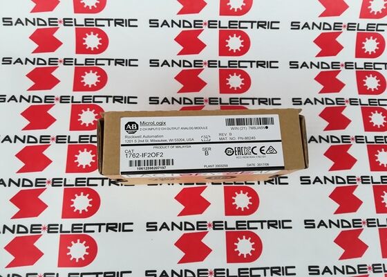 AB Nuevo Allen Bradley 1762-IF2OF2 MicroLogix 4 puntos módulo de peinado analógico