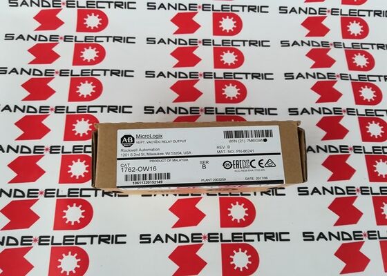 Una fábrica sellada Allen Bradley Micrologix 16 puntos modelo de salida 1762-OW16 1762OW16 1762-0W16
