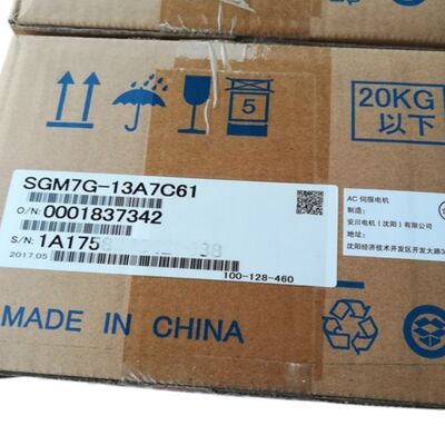 El motor de servicio de Yaskawa SGM7G-13A7C61 o SGM7G13A7C61 Nuevo