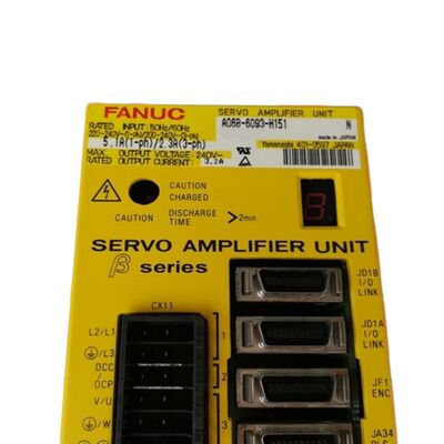 A06B-6093-H151 FANUC Unidad de amplificador servo AC A06B6093H151 A06B-6093-H151