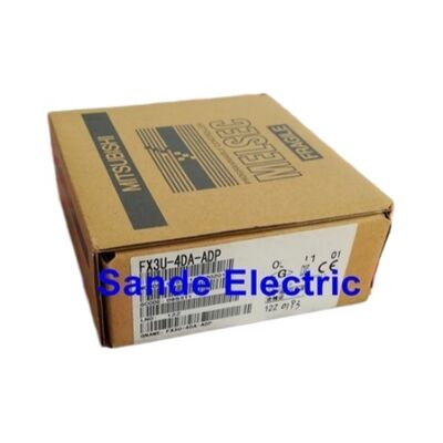NUEVO en la caja MITSUBISHI FX3U-4DA-ADP FX3U4DAADP módulo de mando de envío acelerado