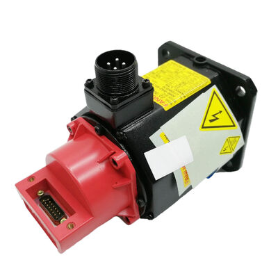 A06B-0032-B575 Fanuc Servomotor de CA A06B0032B575 AO6B-OO32-B575 El motor de CA de Fanuc es un motor de CA que tiene una capacidad de transmisión de energía superior a 100 W.