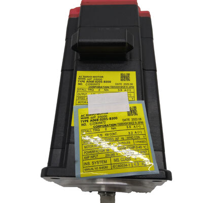 El motor de servicio AC Fanuc A06B-0205-B300 AO6B-O2O5-B3OO