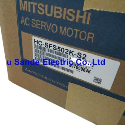 El motor de servicio de corriente alterna de Mitsubishi HC-SFS502K-S2 HCSFS502KS2 HC-SFS5O2K-S2