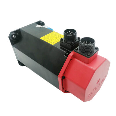 A06B-0143-B075 Fanuc Servomotor de CA A06B0143B075 AO6B-OI43-BO75 El motor de CA de Fanuc es un servomotor de CA que tiene una capacidad de transmisión de energía superior a 100 W.