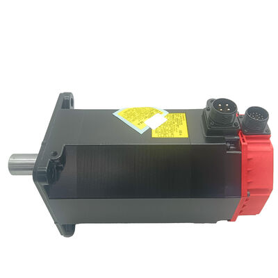 A06B-0147-B077 Fanuc Servomotor de CA A06B0147B077 AO6B-OI47-BO77 El motor de CA de Fanuc es un servomotor de CA que tiene una capacidad de transmisión superior a la de un motor de CA.