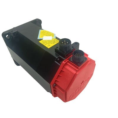 A06B-0147-B077 Fanuc Servomotor de CA A06B0147B077 AO6B-OI47-BO77 El motor de CA de Fanuc es un servomotor de CA que tiene una capacidad de transmisión superior a la de un motor de CA.