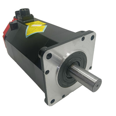 A06B-0147-B077 Fanuc Servomotor de CA A06B0147B077 AO6B-OI47-BO77 El motor de CA de Fanuc es un servomotor de CA que tiene una capacidad de transmisión superior a la de un motor de CA.