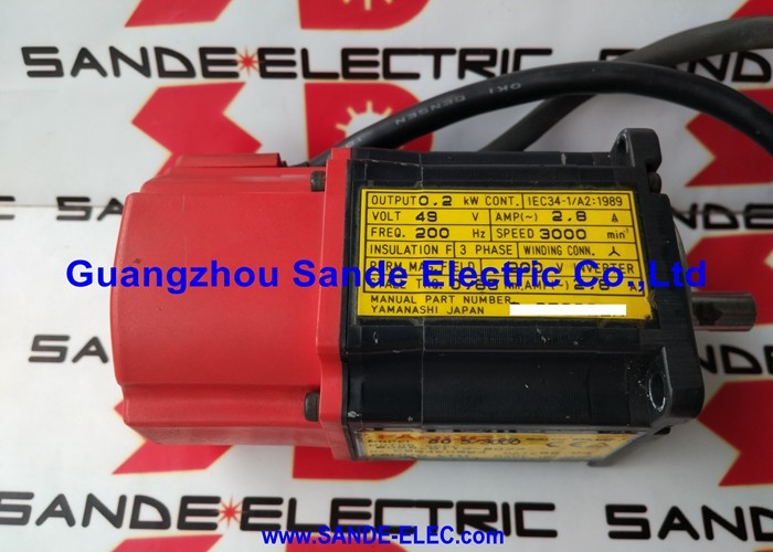 Servo Motor Fanuc   A06B-0113-B077   A06B0113B077   AO6B-O113-BO77