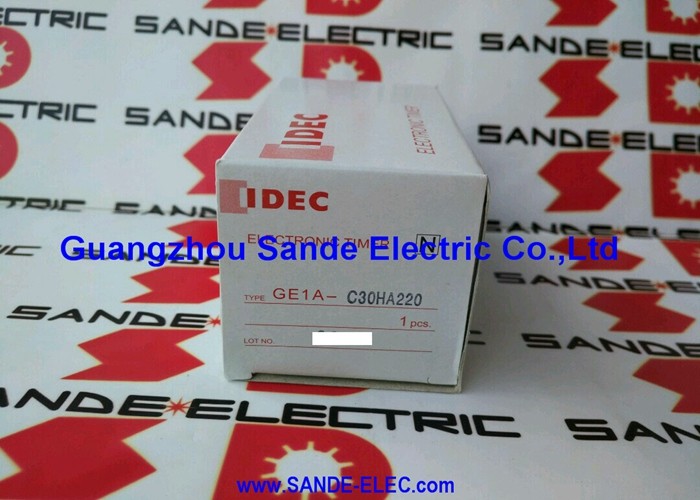 IDEC Time Relay ELECTRONIC TIMER GE1A-C30HA220   GE1AC30HA220   GE1A-C3OHA22O