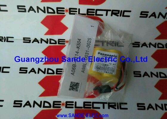 Servobatería Panasonic A06B-6114-K504 A98L-0031-0025 A06B6114K504 A98L00310025 AO6B-6114-K5O4 A98L-OO31-OO25