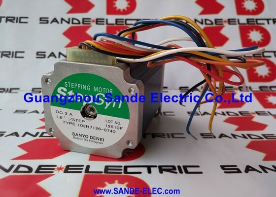 SANYO DENKI motor paso a paso 103H7126-0740 103H71260740 1O3H7126-O74O en el stock DC3A