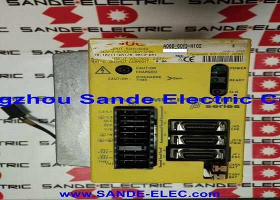 A06B-6093-H101 Unidad de servoamplificador de CA FANUC A06B6093H101 AO6B-6O93-HIOI