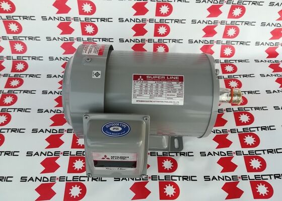 Nuevo Mitsubishi SF-JR, .75kW/1HP, 3410 RPM, 80M Frame, 480 VAC, 1.39 Amperios, 2 Polos,