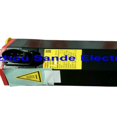 A06B-0153-B077 Fanuc Servomotor de CA A06B0153B077 AO6B-OI53-BO77 El motor de CA de Fanuc es un servomotor de CA que tiene una capacidad de transmisión de energía superior a 100 W.