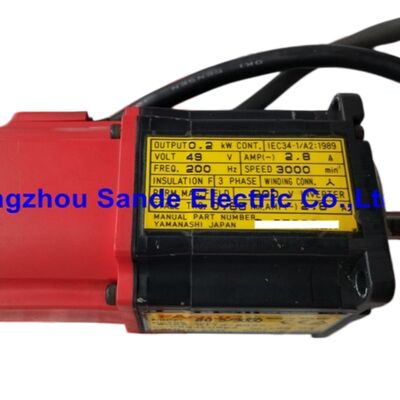 El motor de servicio de CA Fanuc A06B-0227-B400 A06B0227B400