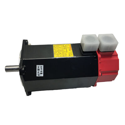 A06B-0141-B075 Fanuc Servomotor de CA A06B0141B075 AO6B-OI4I-BO75 El motor de CA de Fanuc es un servomotor de CA que tiene una capacidad de transmisión de energía superior a 100 W.