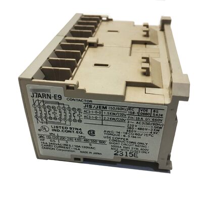J7ARN-E9-24VDC Omron J7ARNE924VDC Contactor Reversible Genuine Nuevo