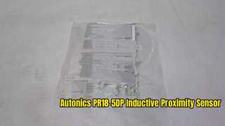 Autonics PR18-5DP Sensor de proximidad inductivo Vídeo de demostración del producto