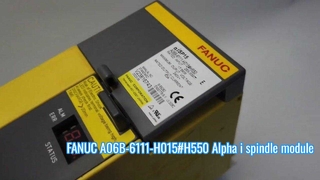 A06B-6111-H015#H550 Amplificador de husillo FANUC SPM-15i Vídeo de demostración del producto