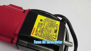 FANUC A06B-0235-B605 Servomotor AiS8/4000 | Motor CNC de freno de eje cónico 90V