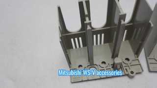 Mitsubishi TCL-05SV3 Cubierta de terminal grande W75 3 polos | Accesorio de seguridad MCCB | Compatible con NF63/NF32