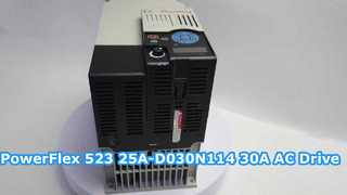 Allen-Bradley 25A-D030N114 Variador de CA PowerFlex 523 Vídeo de demostración del producto